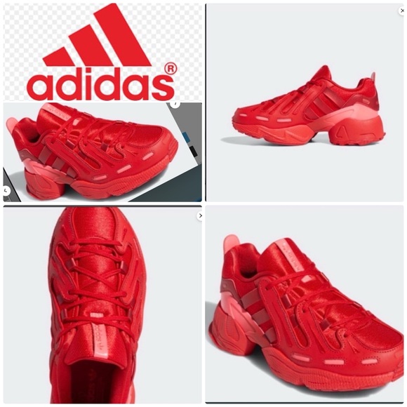 ‼️WOW‼️ADIDAS EQT GAZELLE RED CHUNKY SNEAKERS‼️BRAND NEW‼️ - Picture 5 of 16